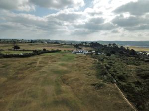 St Enodoc (Church) 18th Aerial Finish